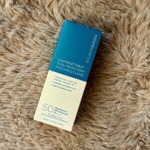Colorescience Sunforgettable Total Protection Face Shield Classic 50SPF (NWT)